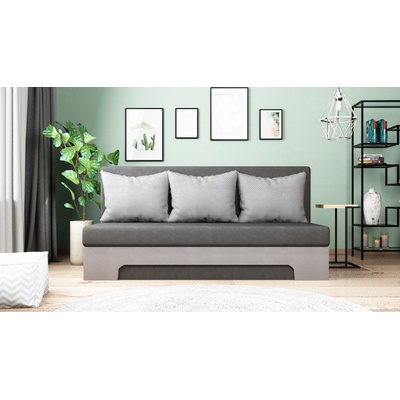 DST Канапе Diana-dst, черно + сиво