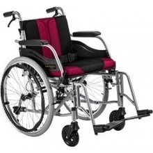 Timago invalidní vozík WA C2600 Premium 46 cm černo-bordó