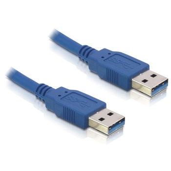 Delock Кабел DELOCK USB 3.0-A мъжки/мъжки 3m (82536) (DL82536) (DL82536)