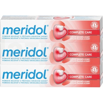 Meridol Complete Care Sensitive Gums & Teeth 3 x 75 ml
