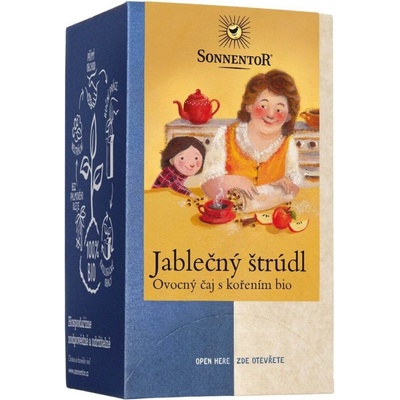 Sonnentor Jablečný štrudl Bio 18 x 2,5 g
