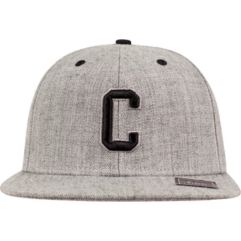 Urban Classics Шапка с козирка в сиво Letter Snapback C UB-10532-00311 - Сив, размер htgrey/L