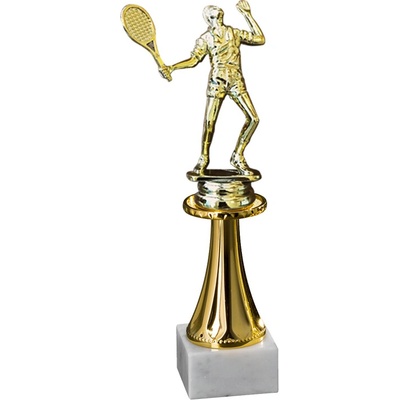 Trofej tenista zlatý