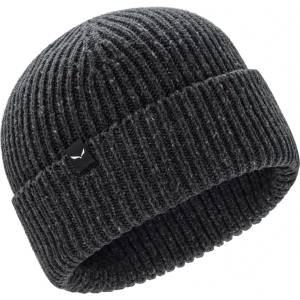 Salewa Зимна шапка (beanie) Salewa Re-Zebru Knit Beanie - Dark Grey Melange - размер 58 cm (904-4912-0111)