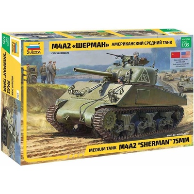 Zvezda M4 A2 Sherman ZV-3702 1:35