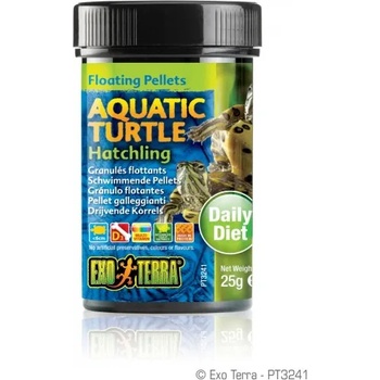 Image 1 of Hagen Floating Pellets - Hatchling Aquatic Turtle, храна за новородени водни костетурки - 25 гр - ГЕРМАНИЯ - PT3241