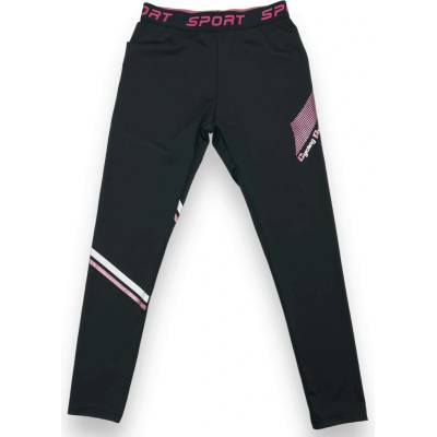 Sezon černá dívčí legíny Sport Černá