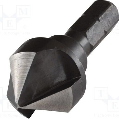 WOLFCRAFT 2581000 Zahlubovač; 16mm; plech,dřevo,plast; rychlořezná ocel HSS; 1/4"