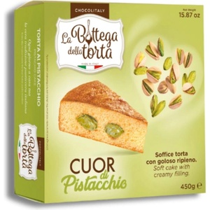 La Bottega della Torta Кейк с Шам Фъстък Cuor di Pistacchio 450 г
