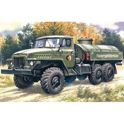 ICM Ural-375D Soviet Army Fuel Truck 1:72