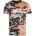 Alpha Industries мъжка тениска ALPHA INDUSTRIES - orange grey camo_100501C