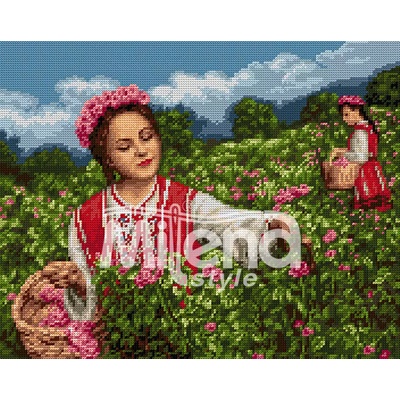 Milena Style Диамантен гоблен " Розобер "