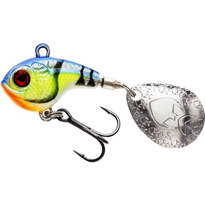 Westin Tail Spinner DropBite Spin Tail Jig Chartreuse Blue Craw - 3,4cm 17g