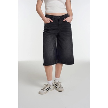 The Ragged Priest Къси панталони The Ragged Priest Women's Release Charcoal Wash Denim Shorts - Charcoal