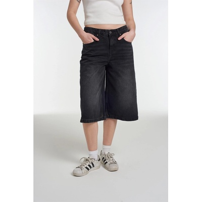 The Ragged Priest Къси панталони The Ragged Priest Women's Release Charcoal Wash Denim Shorts - Charcoal