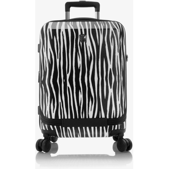 HEYS Бяло-черен пътен куфар с животински принт Heys EZ Fashion S Zebra Heys | Cheren | МЪЖЕ | ЕДИН РАЗМЕР