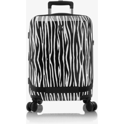 HEYS Бяло-черен пътен куфар с животински принт Heys EZ Fashion S Zebra Heys | Cheren | МЪЖЕ | ЕДИН РАЗМЕР
