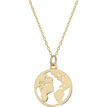 Silenti Jewelry Сребърно колие "Земя