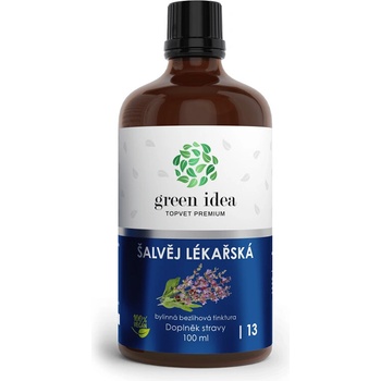 Green idea Салвия (градински чай) 100 ml тинктура (без алкохол) | Green Idea (611758 (61175) GI)