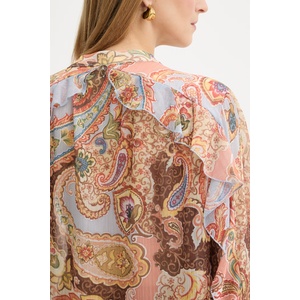 GUESS блуза с волани дамска PAISLEY (W6PH0G.WP691)