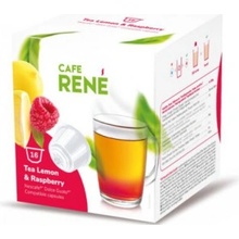 René Café Lemon & Raspberry Tea Cafe René 16 ks