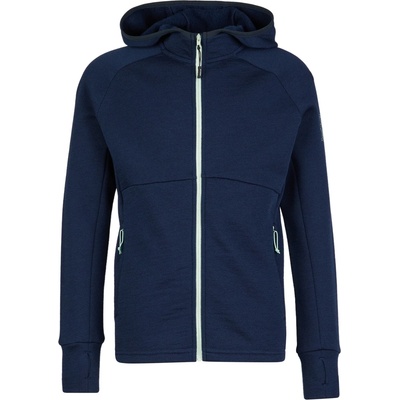 Stoic Детско вълнено яке Stoic Kid's MerinoFleece240 StorforsSt. Zip Hoody Merino hoodie - Navy - размер 164 (EU) (703-6423-0316)