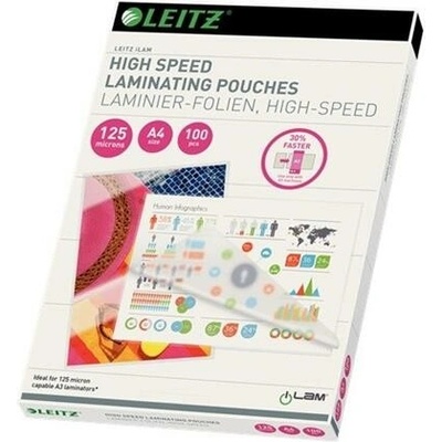 LEITZ Laminovací kapsy iLAM A4 pro rychlou laminaci, 125 mic (100 ks) – Hledejceny.cz