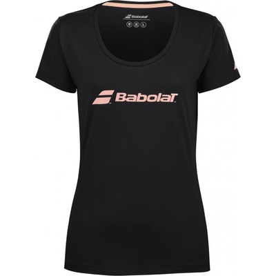 Babolat Dámske tričko Exercise Babolat Tee Women Black