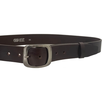 Penny Belts kožený opasek 99V140 hnědý