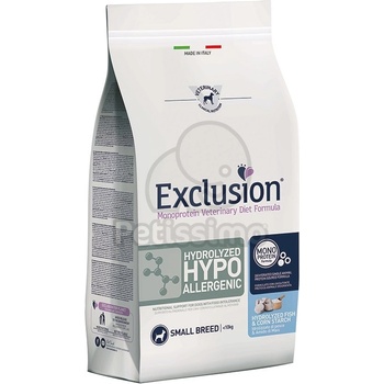 Exclusion Monoprotein Vet Diet Hypoallergenic Small Breed