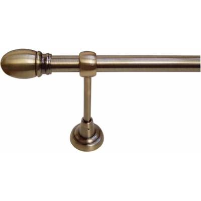 URBÁNEK Garnýže kovové OP 19 mm antická mosaz Aida - 160 cm – Zboží Mobilmania