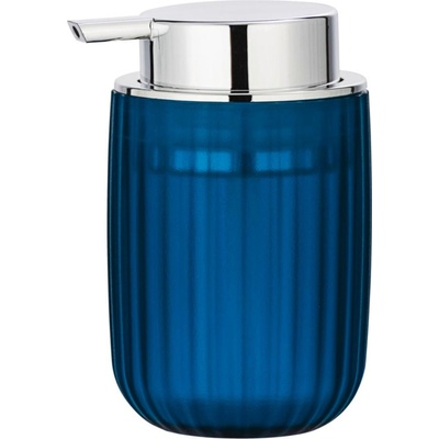 WENKO Дозатор за течен сапун Wenko - Agropoli, 7.5 х 12.5 х 9 cm, без BPA, тъмносин (24480100)