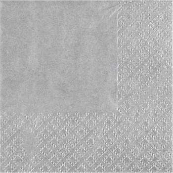 Image 1 of Santex Салфетки едноцветни 21 x 20 см ЦВЯТ: Сребърен