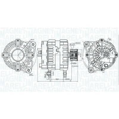 generátor MAGNETI MARELLI 063736381010