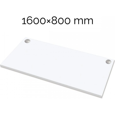 Deska stolu Fellowes Levado™, 1600x800 mm, bílá
