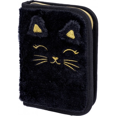 Astra Ученически несесер с пособия Astra - Пухкаво черно коте (AS503025026)