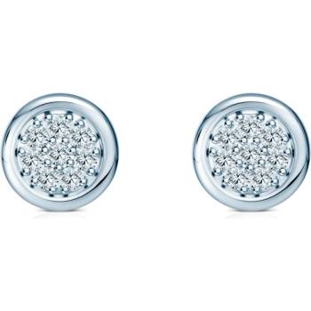 SAVICKI Обеци Dream: бяло злато, диаманти