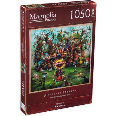 Magnolia Квадратен пъзел Magnolia от 1050 части - Оркестър (4604)