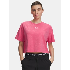 Under Armour Дамска тениска Under Armour UA Rival Boxy Tee Wash Under Armour | Rozov | ЖЕНИ | XS
