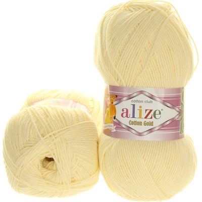 Alize Cotton Gold krémová 01
