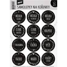 UNIPAP samolepky na kořenky 16,2 x 23 cm mouka
