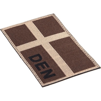 Nášivka vlajka Dánsko Clawgear® – Desert