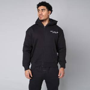 Tela Cruz Суичър Tela Cruz Mens Studio Full Zip Hoodie - Black