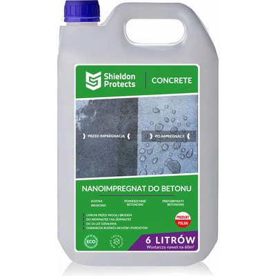 Impregnace Shieldon Protects bezbarvá 6 l na betonu a zámkovou dlažbu