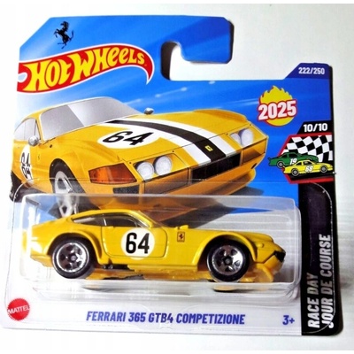 Mattel Hot Wheels Ferrari 365 Competizione Yellow 2025 ŽLTÝ