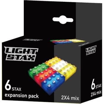 Light Stax M-04040 Junior Expansion Mix 2x4 6 barevných kostek 2x4