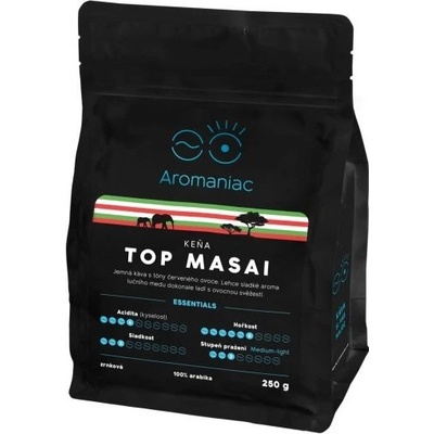 Aromaniac Aromaniac Прясно изпечено кафе Kenya Top Masai Beans 250гр