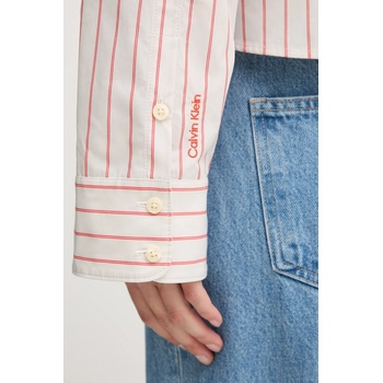 Calvin Klein Памучна риза Calvin Klein Jeans (LV047C118G)