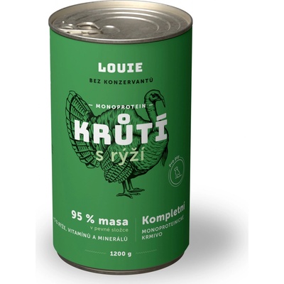 Louie krůtí s rýží 1200 g