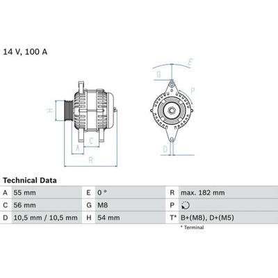 generátor BOSCH 0 986 042 740